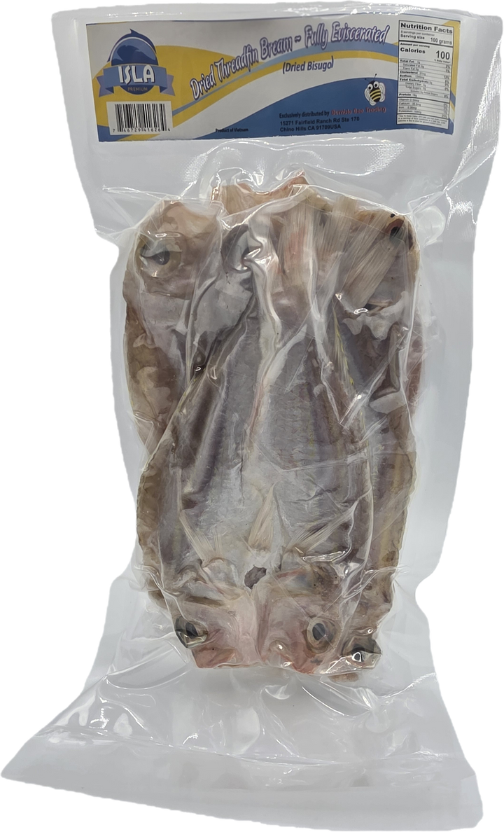 Isla Premium Dried Threadfin Bream Fully Eviscerated (Dried Bisugo) - 8oz