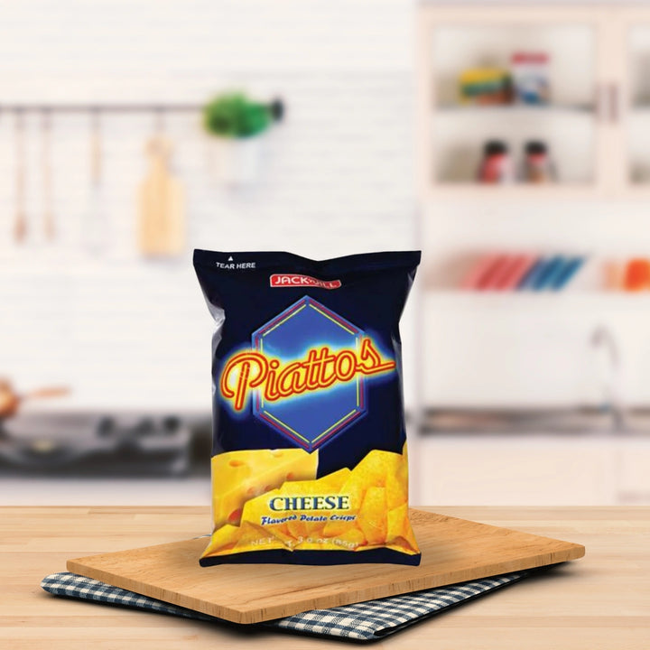 Jack 'n Jill - Piattos Cheese Flavored Potato Crisps - 85g