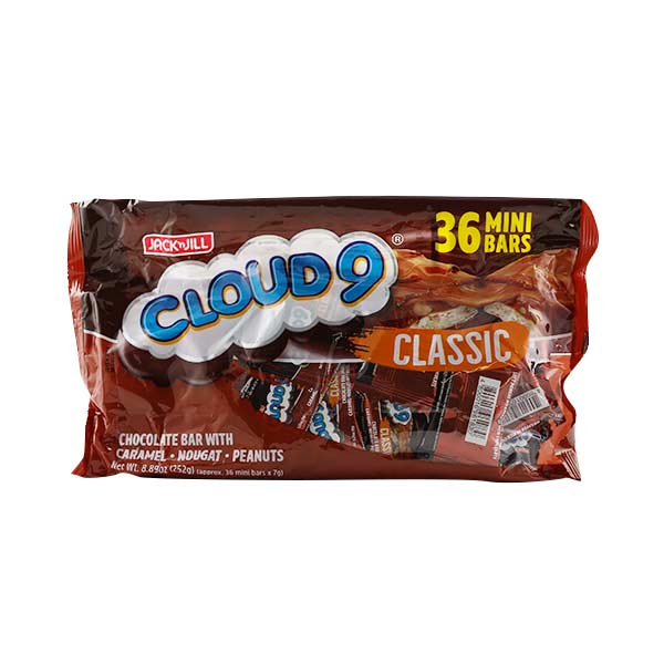 Jack 'n Jill Cloud 9 Chocolate Bar (MINI) - 36pcs – Lili Mart