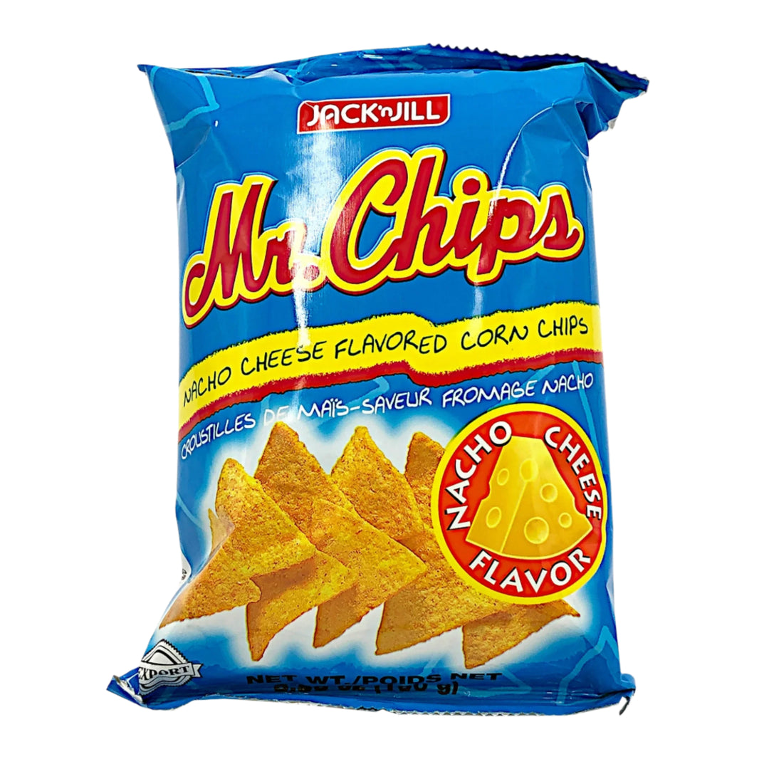 Jack 'n Jill Mr. Chips Nacho Cheese Flavored Corn Chips - 100g