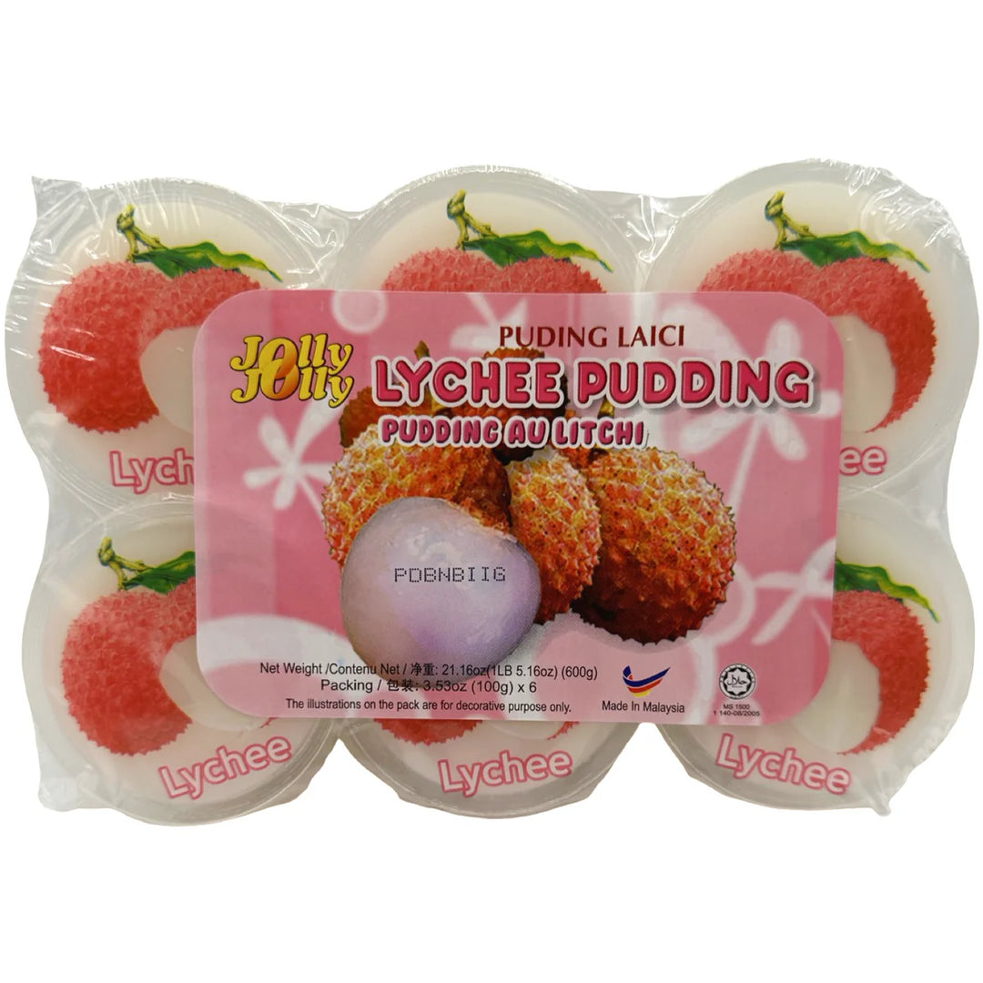 Jolly Jolly Lychee Pudding (6PACK) - 600g