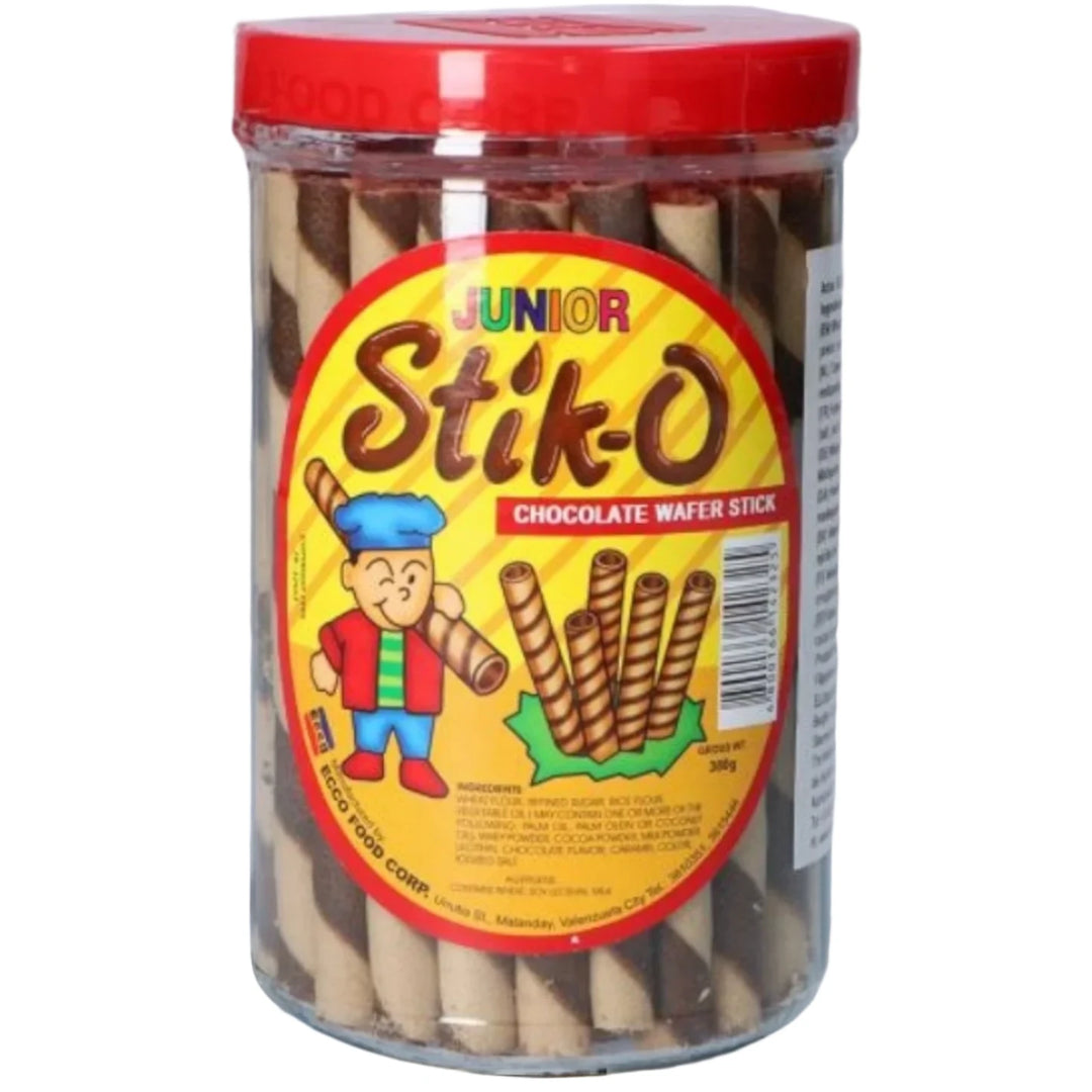 Ecco Junior Stik-O Chocolate Wafer Stick - 380g