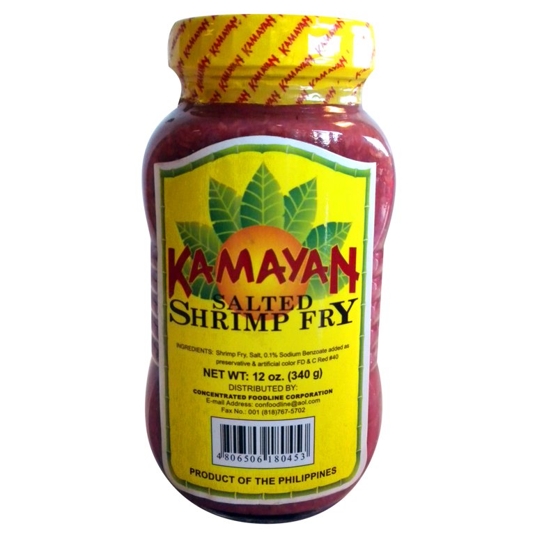 Kamayan Salted Shrimp Fry Bagoong Alamang - 12oz