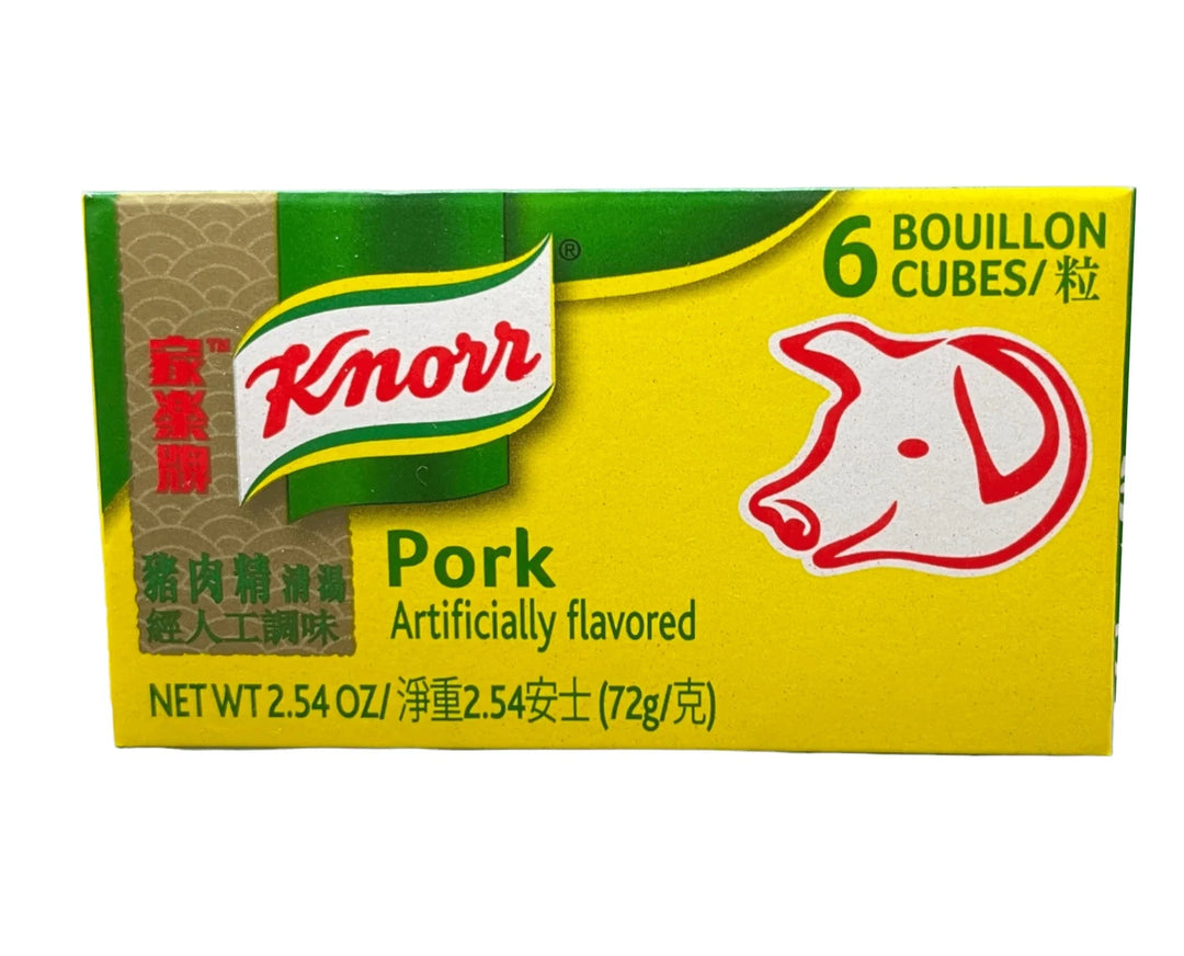 Knorr Pork Bouillon Cubes (6pc) - 2.2oz