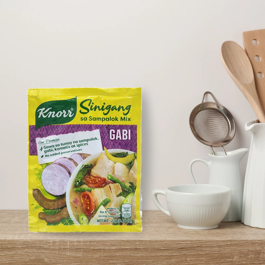 Knorr Sinigang Sa Sampalok Mix w/ Gabi -22g – Lili Mart Knorr Sinigang Sa Sampalok Mix w/ Gabi -22g – Lili Mart