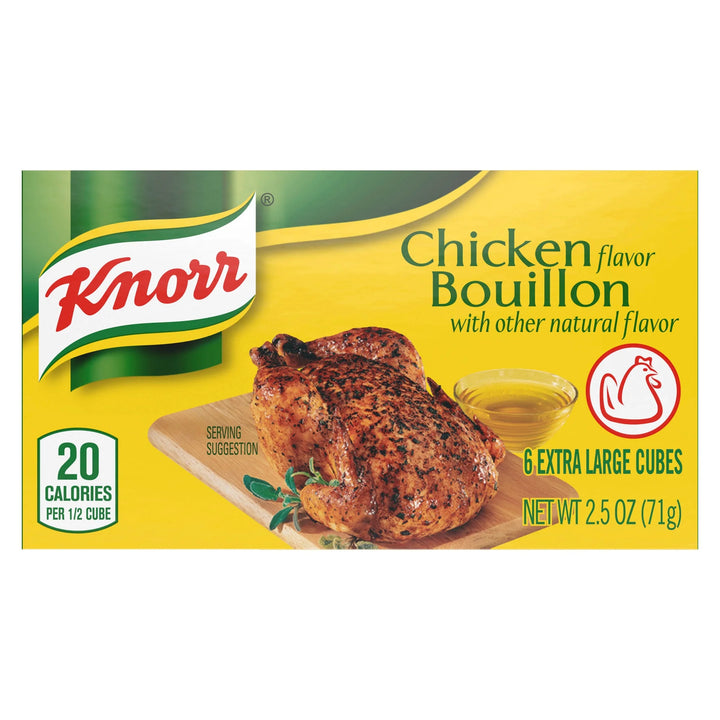 Knorr Chicken Bouillon Cubes (6pc) - 2.2.oz