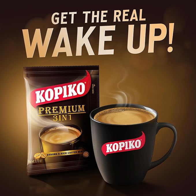 Kopiko Premium Black (Astig) 3-in-1 10 pack - 30g