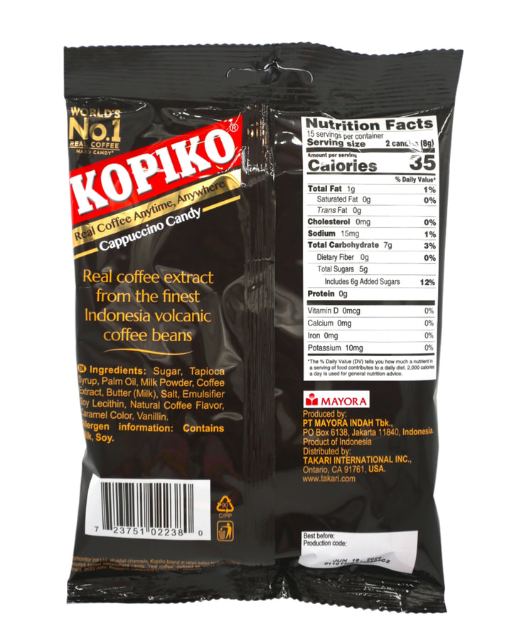 Kopiko Cappuccino Candy - 120g