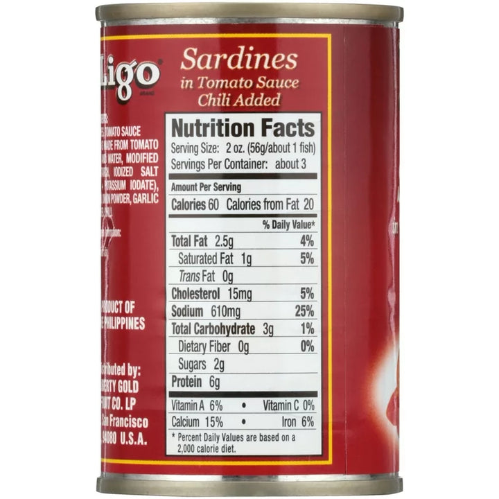 Ligo Sardines in Tomato Sauce - 155g