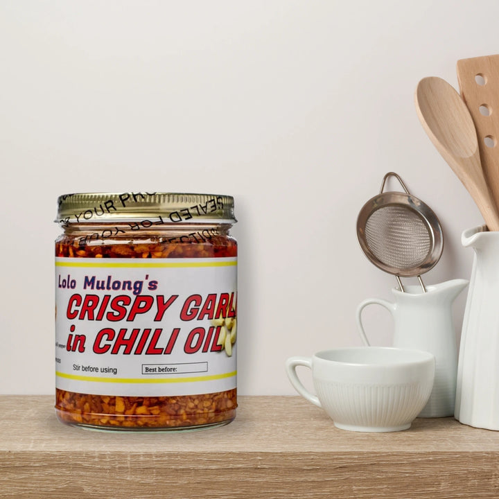 Lolo Mulong's Crispy Garlic in Chili Oil Hot Spicy - 9oz