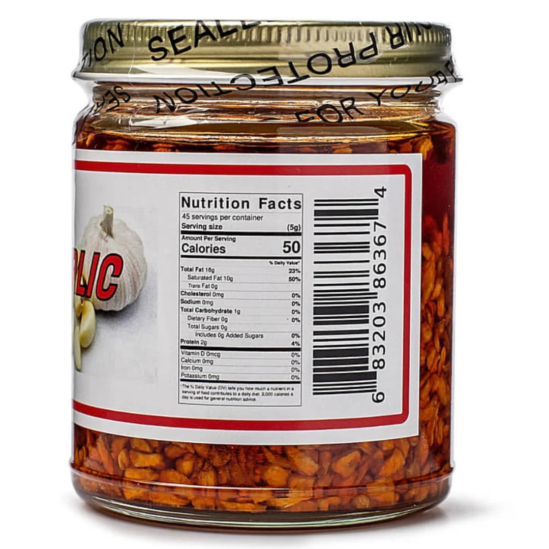 Lolo Mulong's Crispy Garlic in Chili Oil Hot Spicy - 9oz – Lili Mart