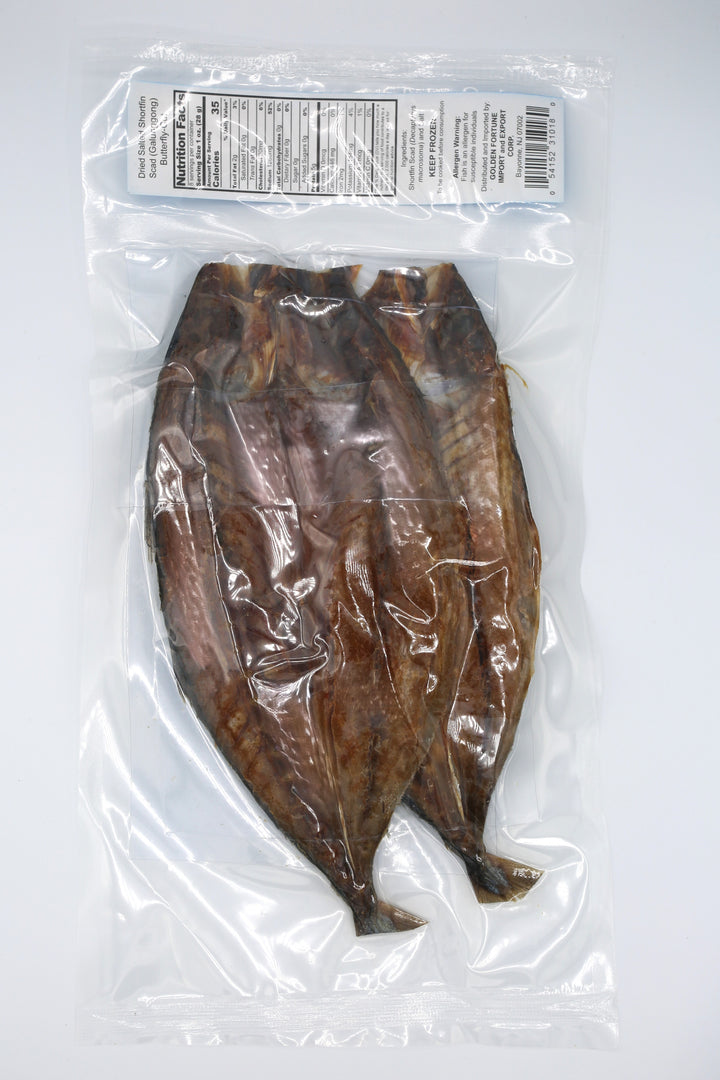 Lucia Dried Salted Shortfin Scad (Galunggong) Butterfly-Cut - 8oz