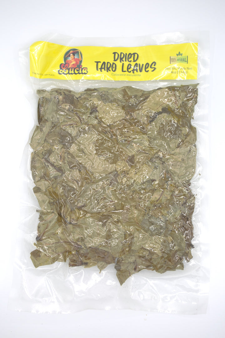 Lucia Dried Taro Leaves - 4oz