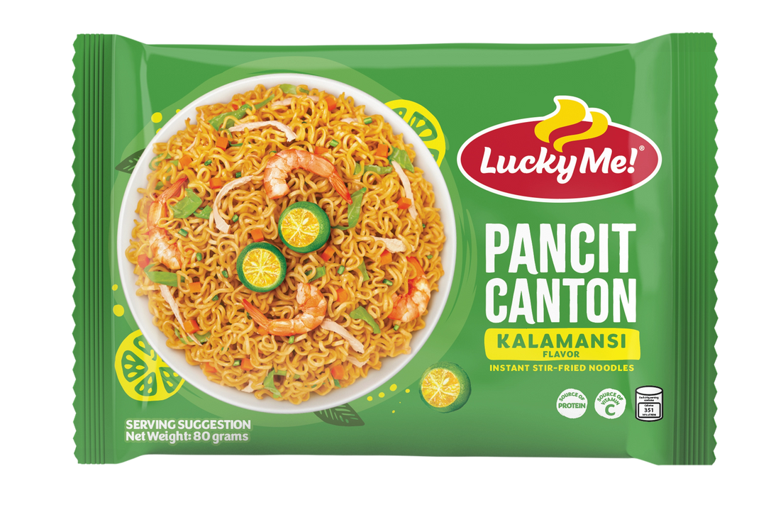 Lucky Me Pancit Canton Calamansi Flavor - 80g