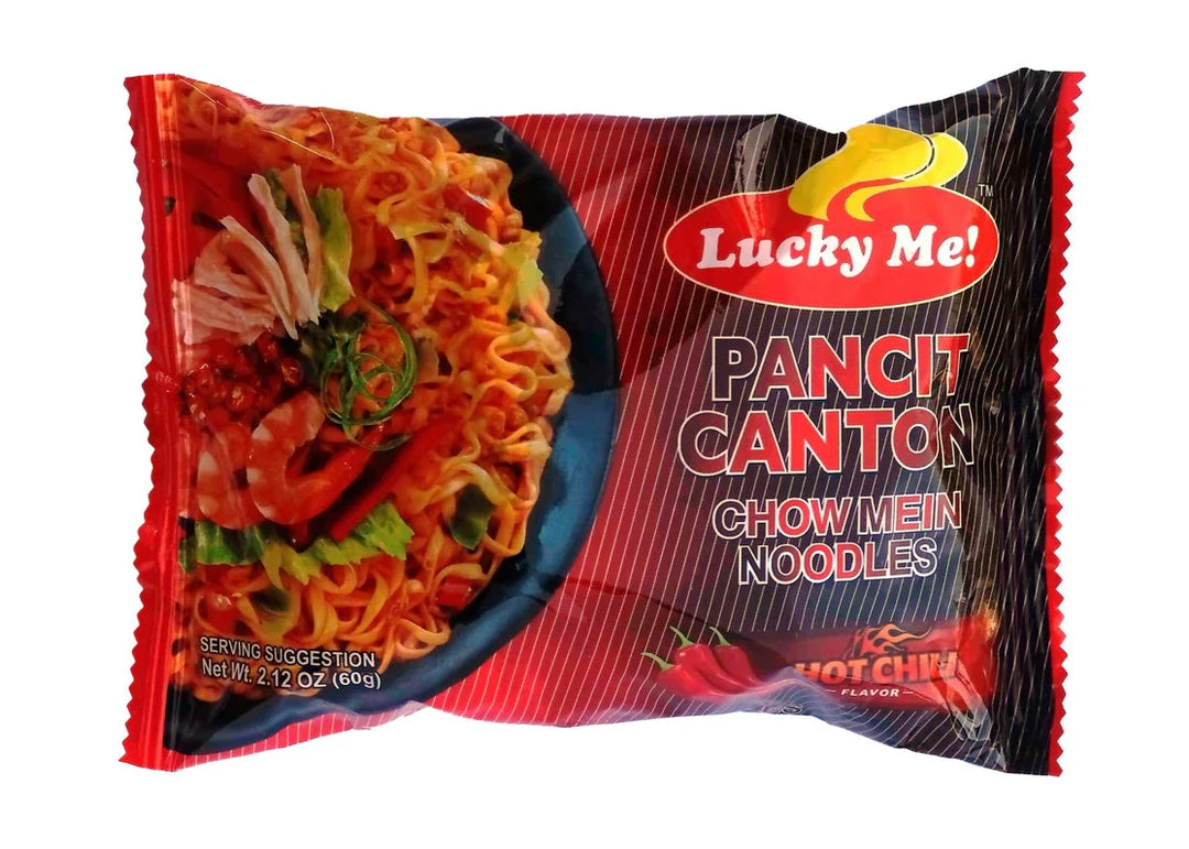 Lucky Me Pancit Canton Hot Chili Flavor - 2.12 oz