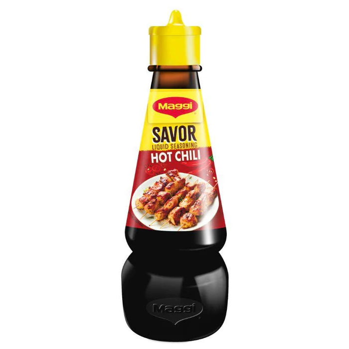 Maggi Savor Hot Chili Liquid Seasoning - 130ml