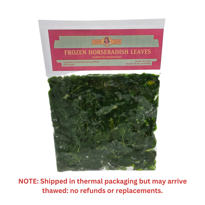Mara Clara Frozen Horseradish Leave Dahon ng Malungay - 8oz