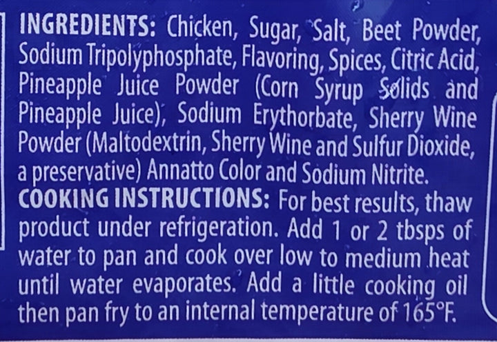 Martin Purefoods Chicken Tocino - 12oz