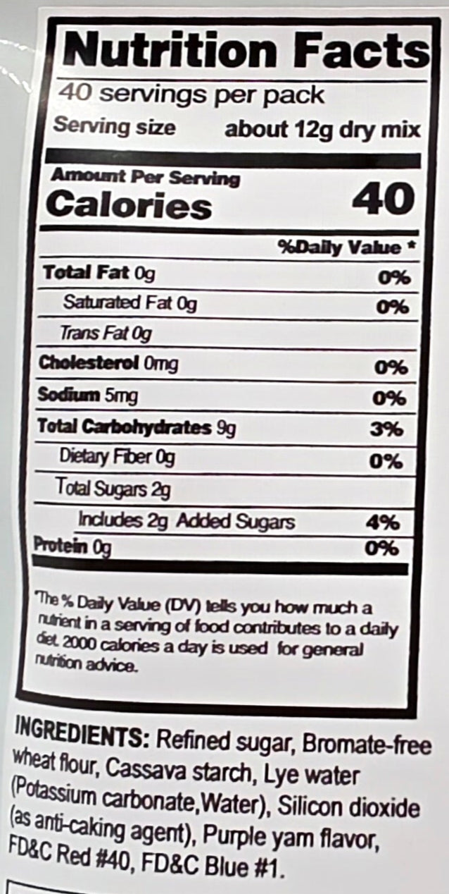 Miguelitos Ube Kutsinta Mix - 500g