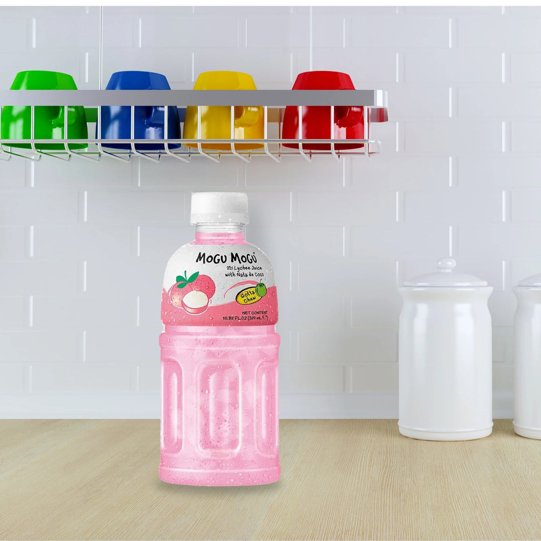 Mogu Mogu - Lychee Juice with Nata de Coco - 320 ML