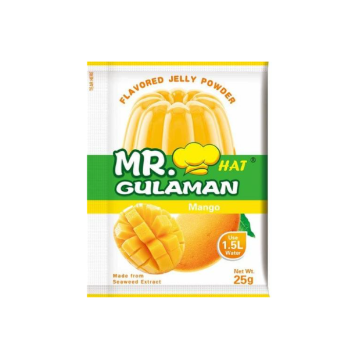 Mr. Hat Gulaman Mango Flavored Jelly Powder - 25g