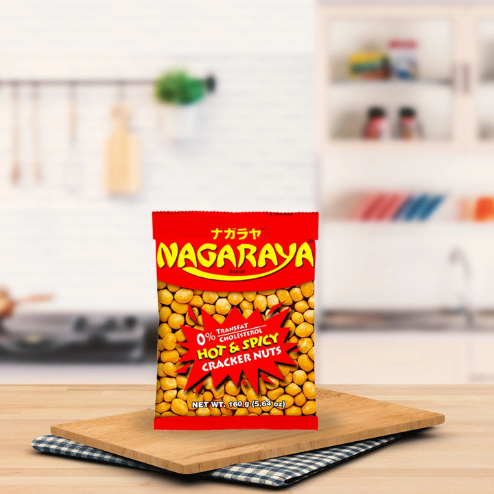 Nagaraya Hot & Spicy Cracker Nuts - 5.64oz