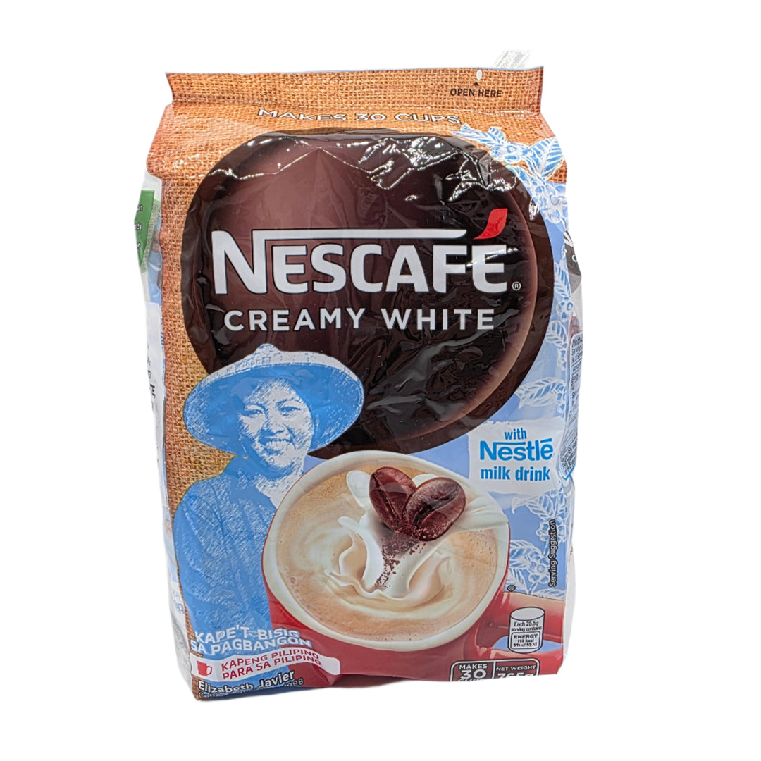 Nescafe Creamy White Coffee with Nestle Milk Drink (30packs) - 765g