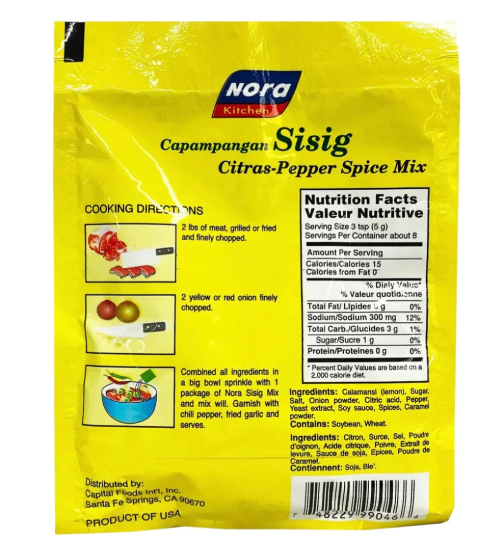 Nora Kitchen - Sisig Citrus Pepper Spice Mix - 40g