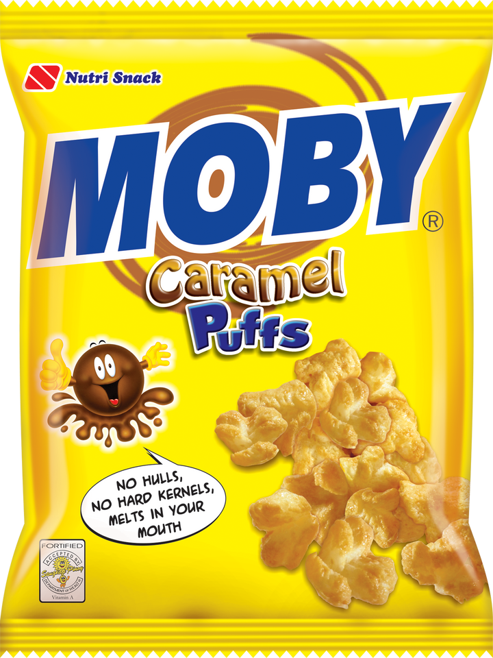 Nutri Snack - Moby Caramel Puffs (BIG) - 90g