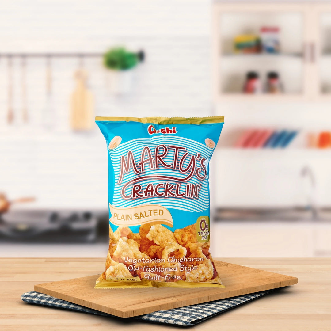 Oishi Marty's Cracklin' Plain Salted Flavor (BIG) - 90g