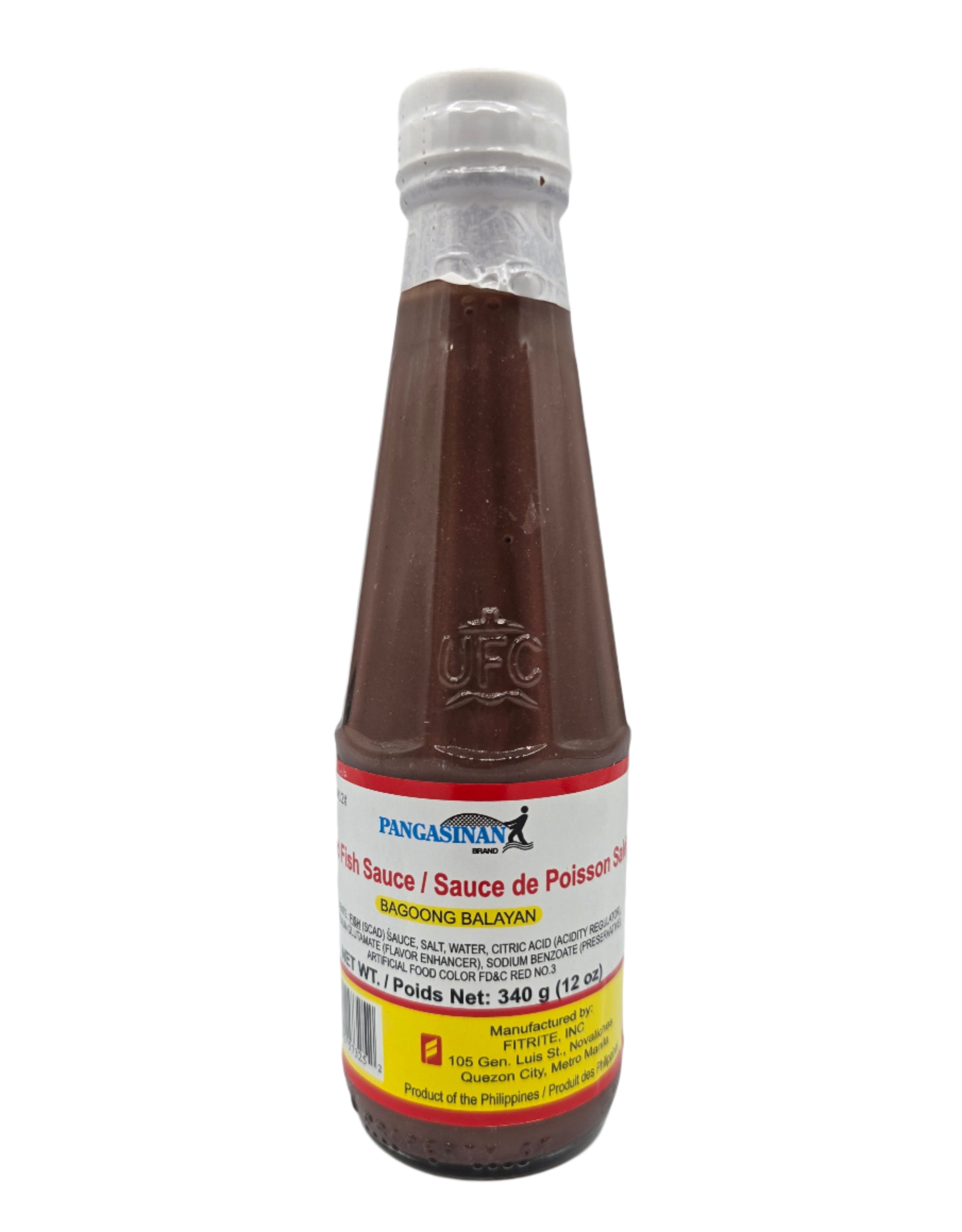 Pangasinan Brand Fish Sauce Bagoong Balayan - 12oz – Lili Mart