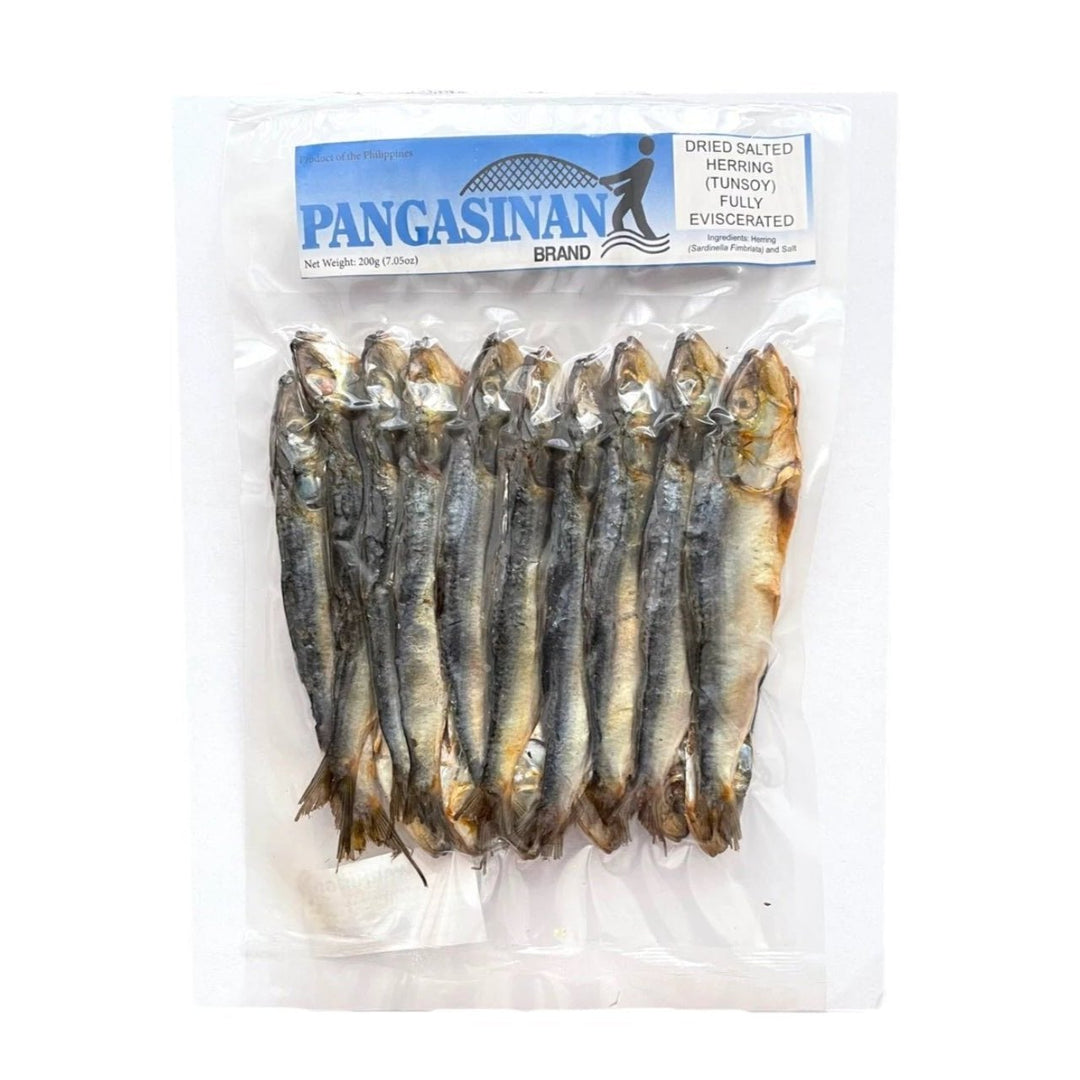 Pangasinan Brand Dried Salted Herring (Tunsoy) Fully Eviscerated - 7oz