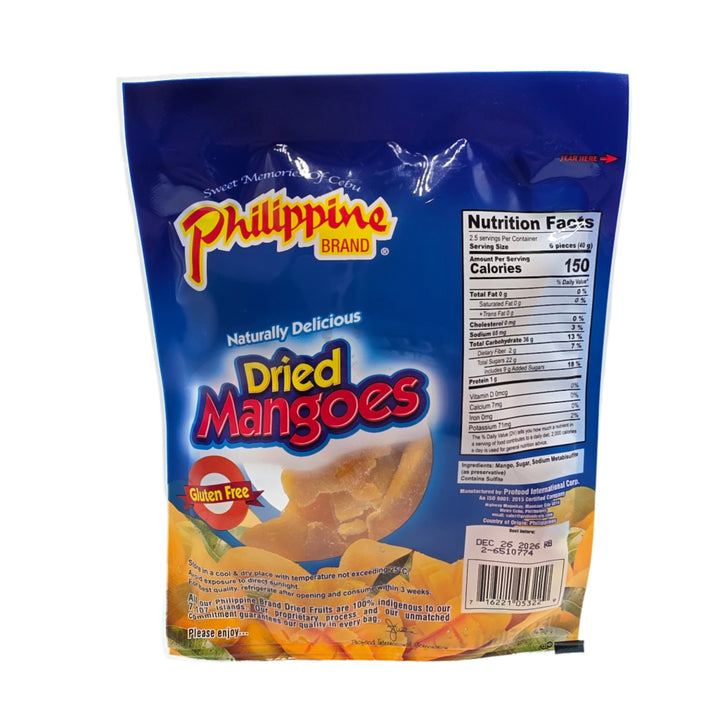 Philippine Brand Dried Mangoes - 3.5 oz