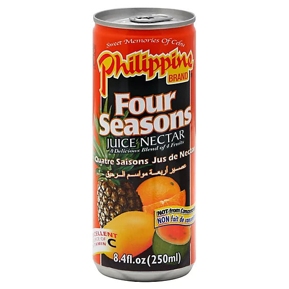 Philippine Brand Four Seasons Juice Nectar - 250mL