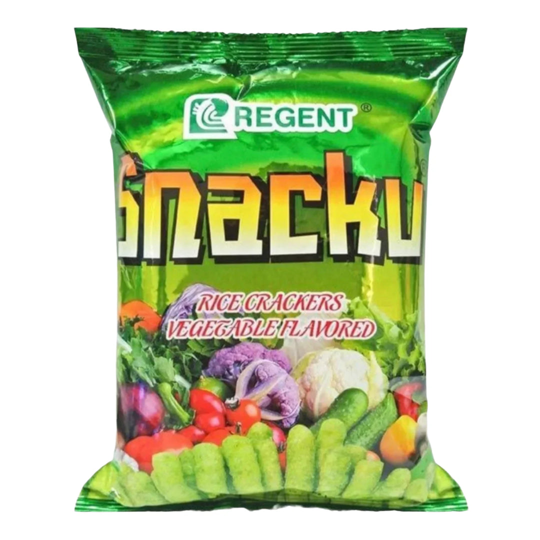 Regent Snacku Rice Crackers Vegetable Flavored - 60g