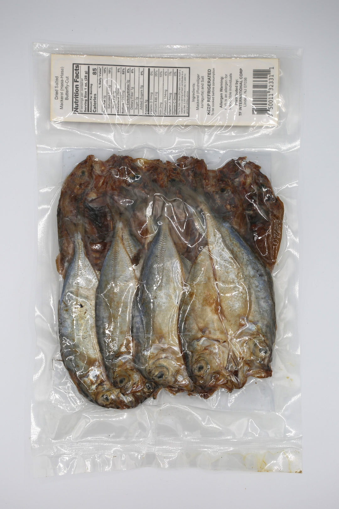 Salamat Dried Salted Mackarel (Hasa-Hasa) Butterfly-Cut - 8 oz