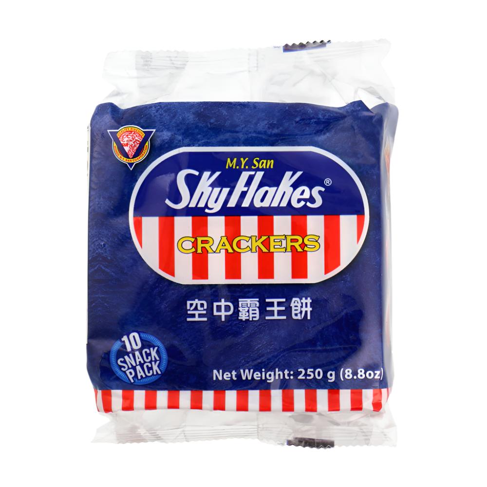 M.Y. San Sky Flakes Crackers Snack Pack - 10pc x 25g