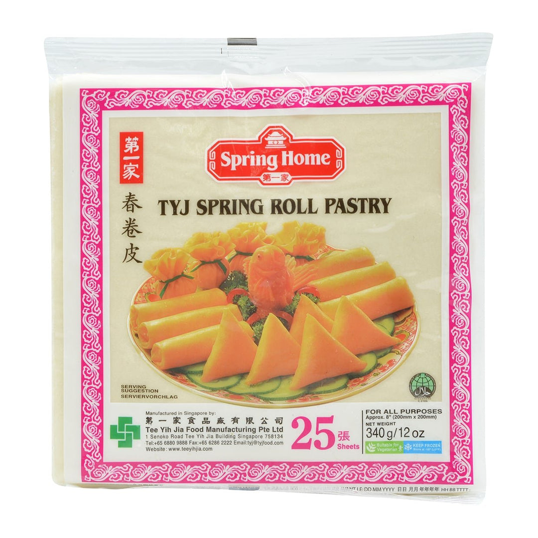 Spring Home TYJ Spring Roll Pastry (25 Sheets) - 12 oz