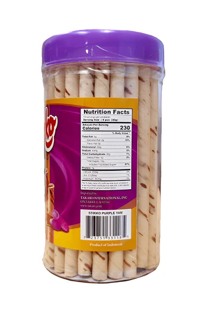 Stikko Wafer Sticks (UBE) Purple Yam - 14.11 OZ