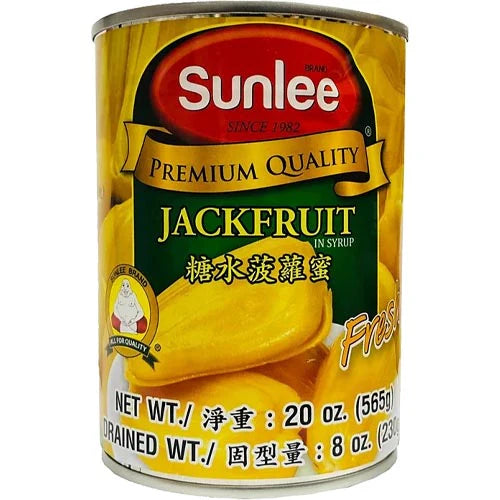 Sunlee Premium Quality Jackfruit in Syrup - 20oz