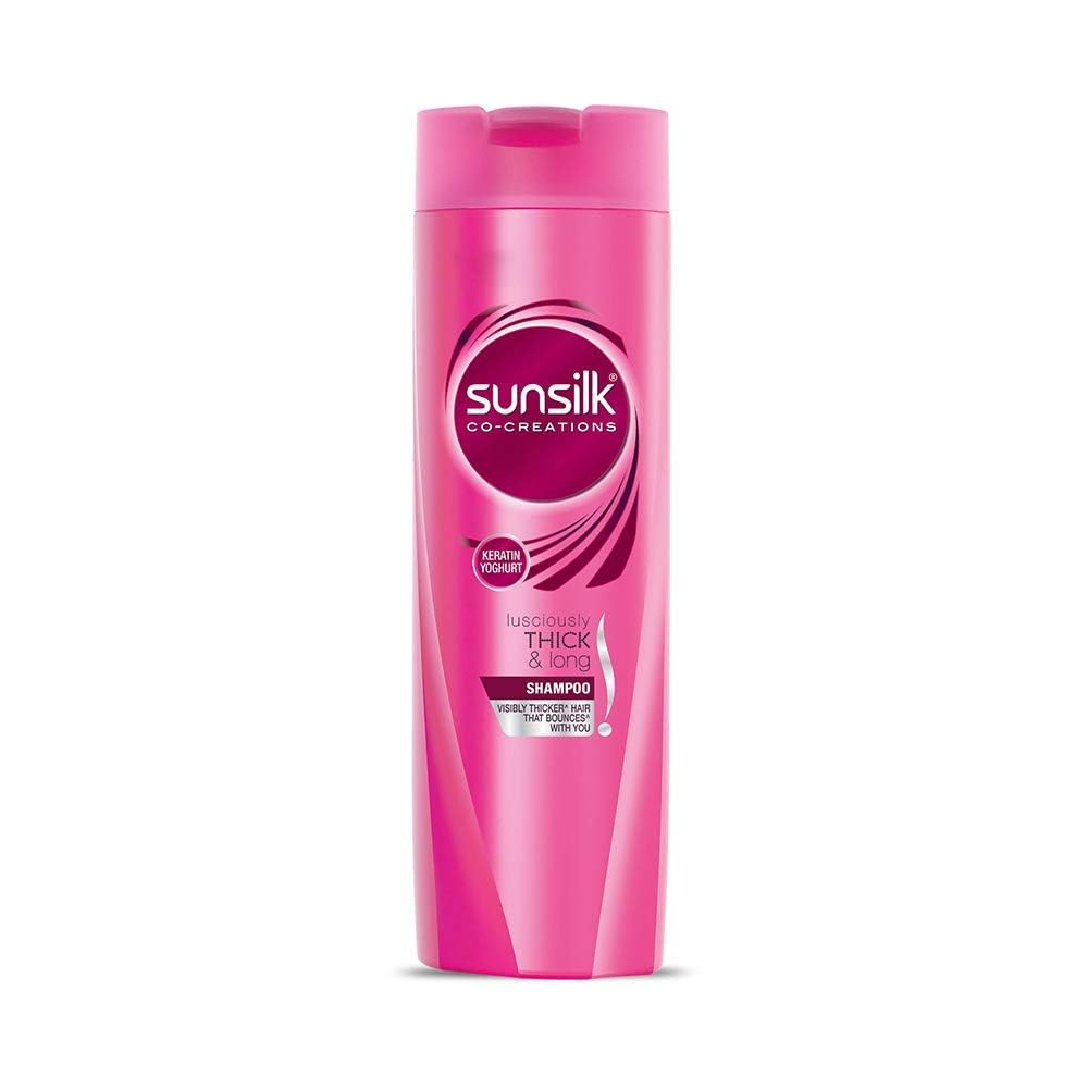 Sunsilk Shampoo Smooth & Manageable (Pink) - 180mL