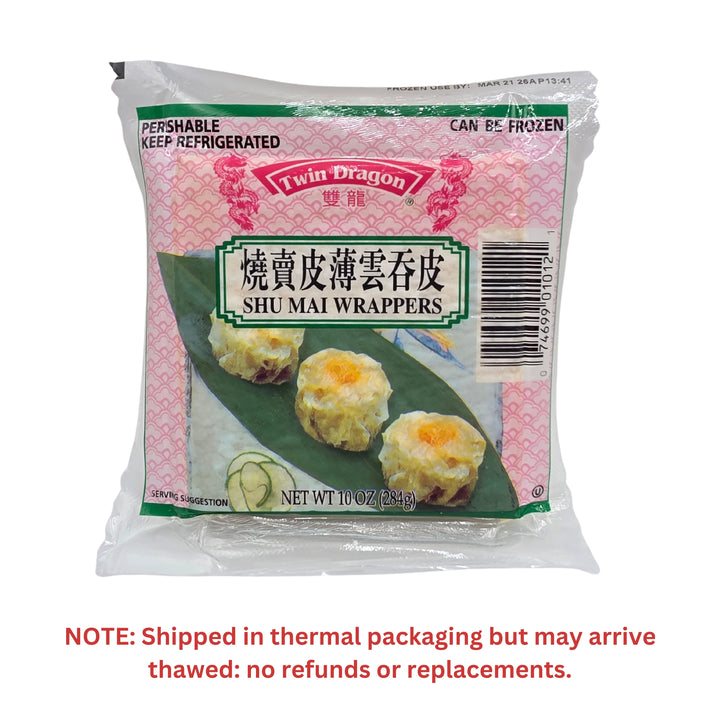 Twin Dragon Shu-Mai Wrappers - 10oz