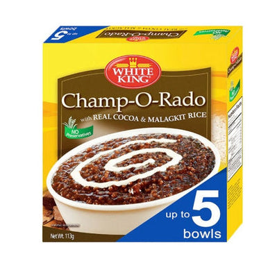 White King Chocolate Rice Porridge (Champorado) Mix - 113g