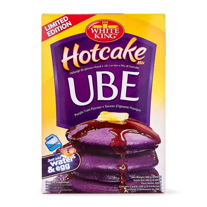 White King Hotcake Mix Ube Purple Yam Flavor - 400g