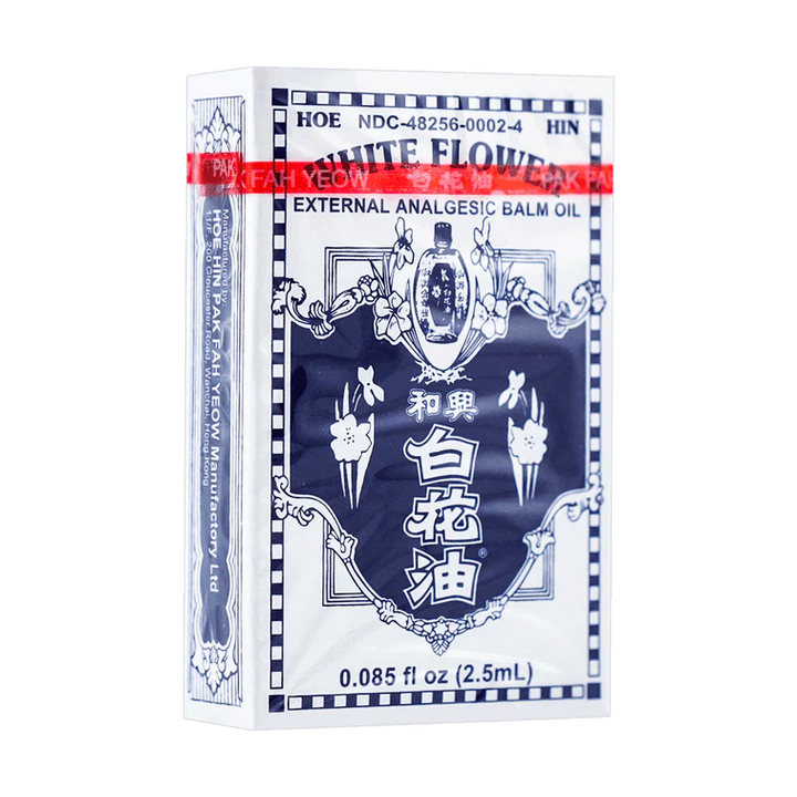 White Flower (EXTERNAL) Analgesic Balm Oil - 2.5mL (Size #4)