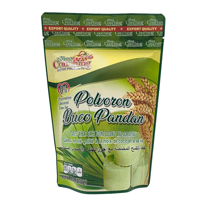 Aling Conching Polvoron Buco Pandan - 170g