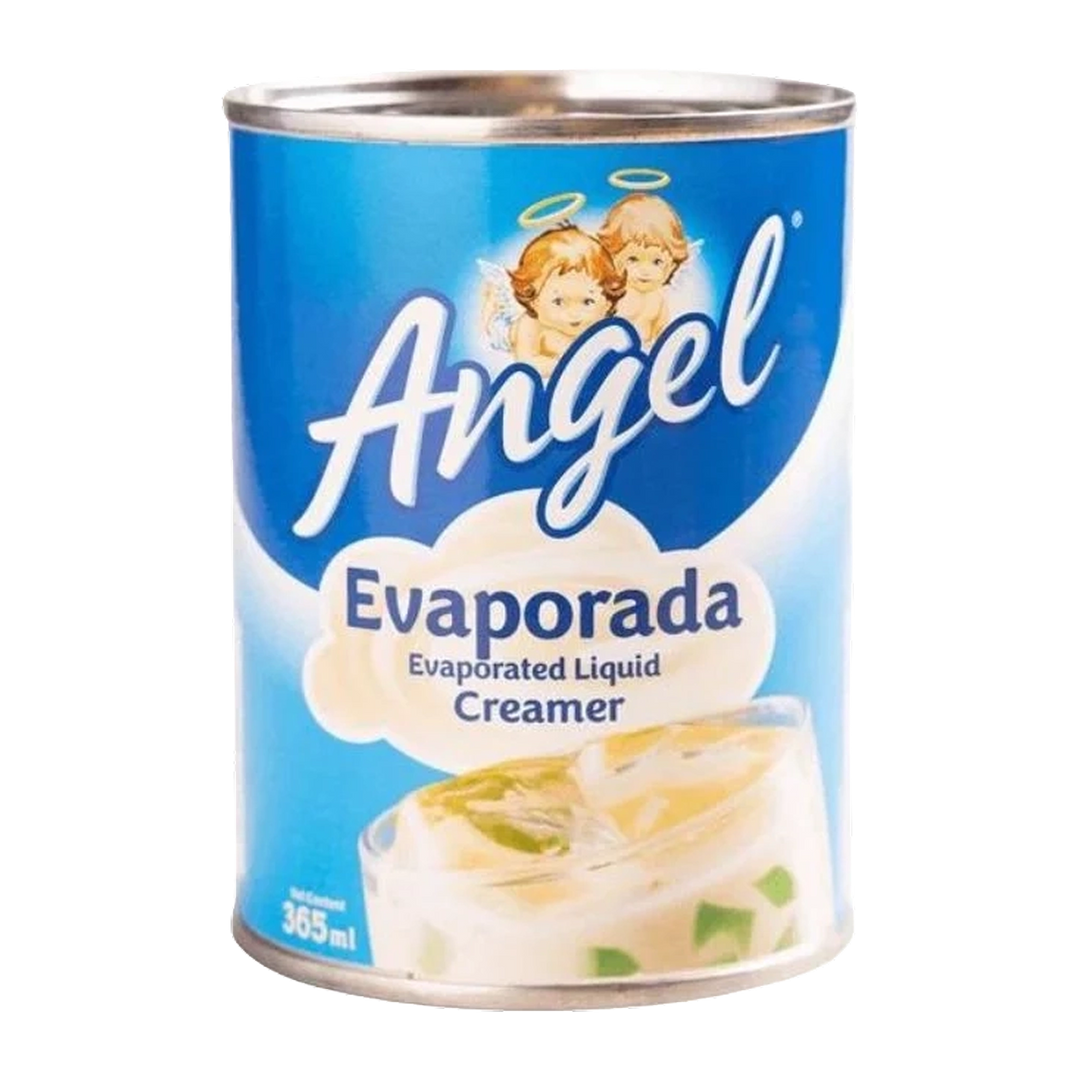 Angel Evaporada Evaporated Liquid Creamer - 405 ml on a transparent background