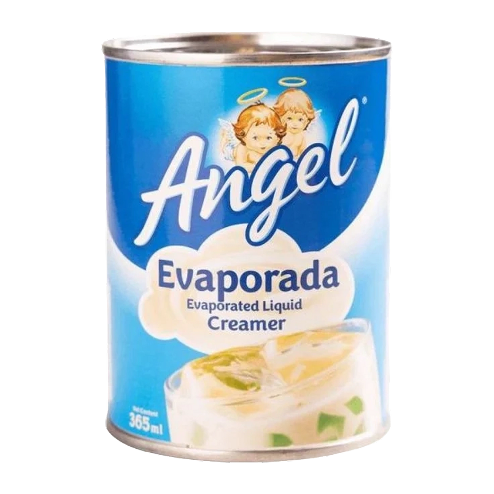 Angel Evaporada Evaporated Liquid Creamer - 405 ml on a transparent background