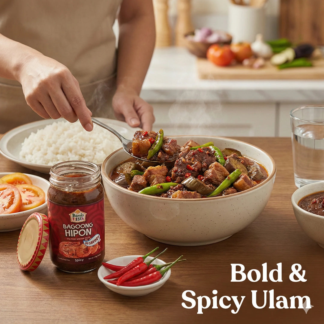 Barrio Fiesta Bagoong Hipon Sauteed Shrimp Paste Spicy
