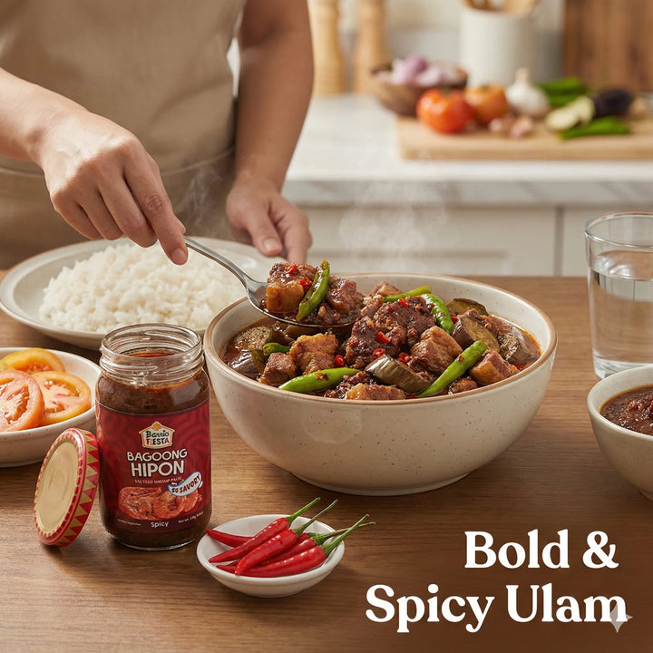 Barrio Fiesta Bagoong Hipon Sauteed Shrimp Paste Spicy